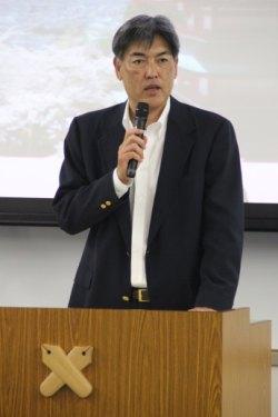 伊藤学部長による開会の挨拶