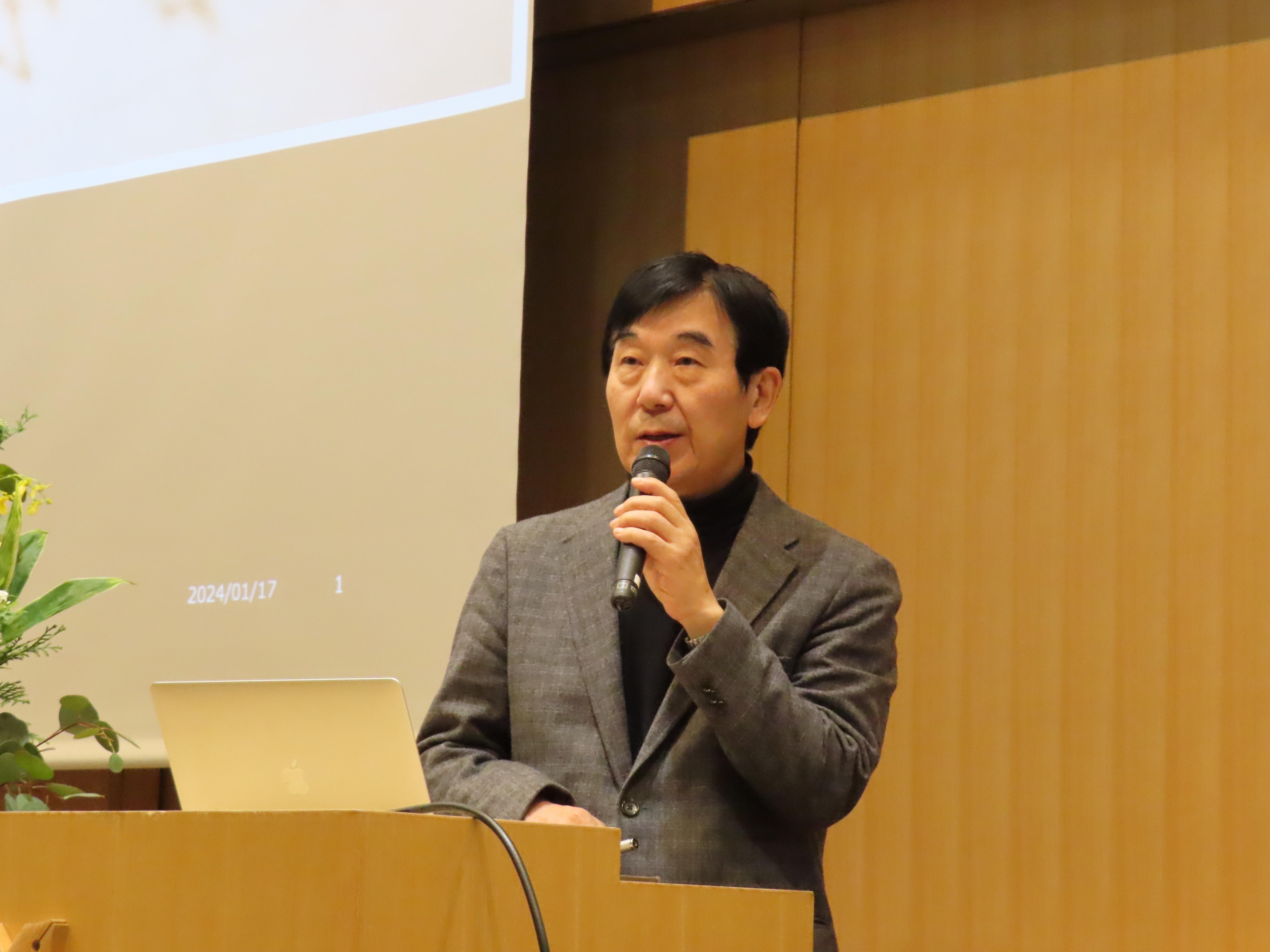 松川 弘明　教授（管理工学科）<br>管理技術とスマート工場
